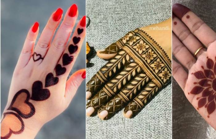 Easy Mehndi Design That Anyone Can Try.