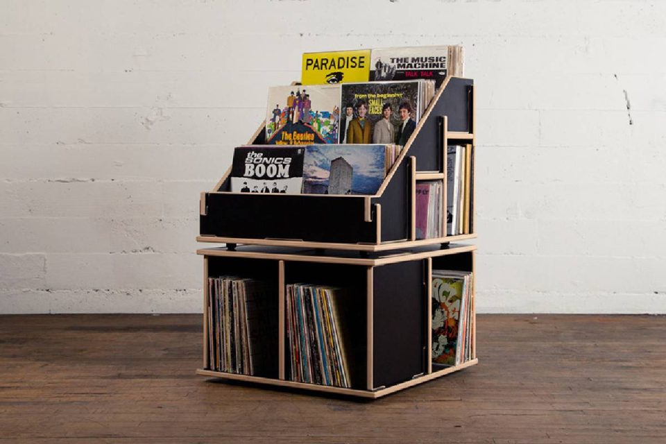 DIY Vinyl Storage