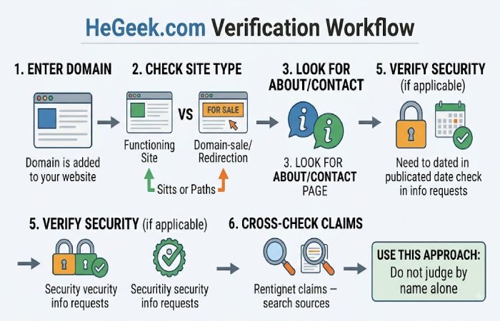 hegeek.com verification workflow