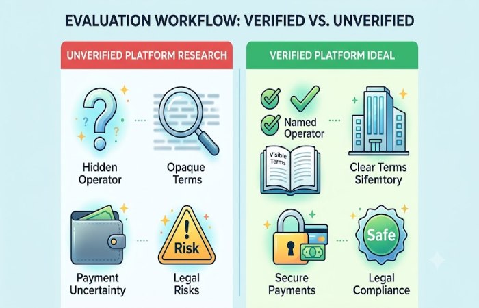 how to evaluate an online gambling platform