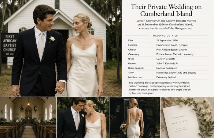 their private wedding on cumberland island