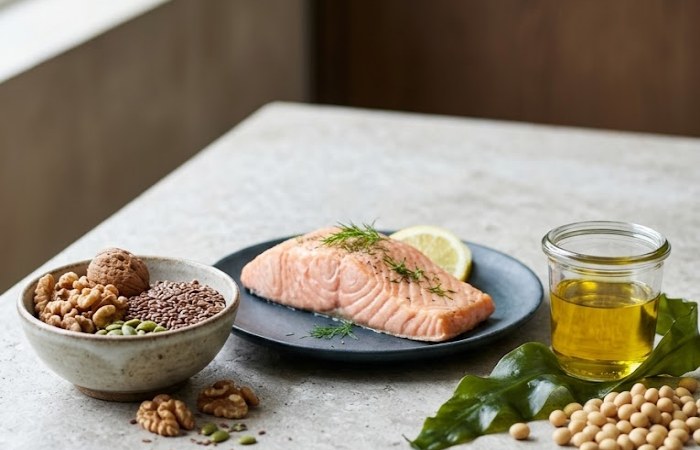 a simple omega-3 skin-health workflow