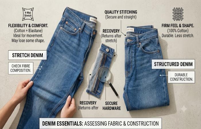 how to assess denim quality